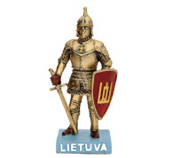 Miniatiūra Lietuvos karys su skydu Miniatiūra Lietuvos karys su skydu